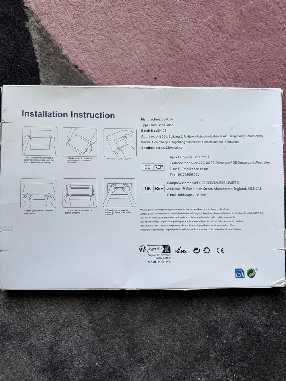 Hard Case for MacBook - Beige